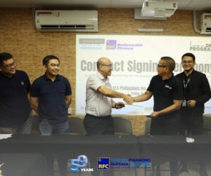 Radiowealth Finance Inc. and ELS Phils., Inc. Contract Signing